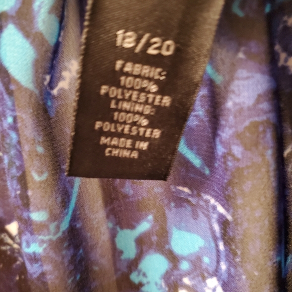 Lane bryant Sheer Outside 2 PC dress size 18/20 - Picture 11 of 12